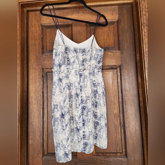 Forever 21 Taupe and Navy Mini Dress small - Picture 2 of 6